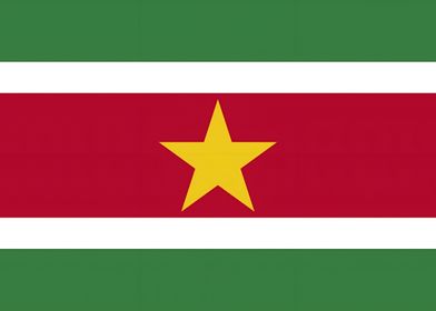 Flag of Suriname