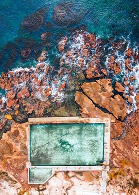 Rock pool Sydney Australia