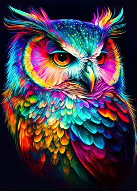 Colorful Owl