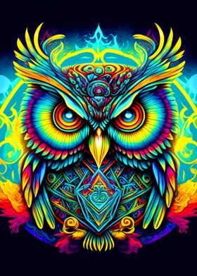 Colorful Owl