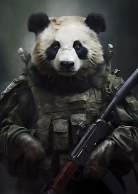 Animal Soldier Panda