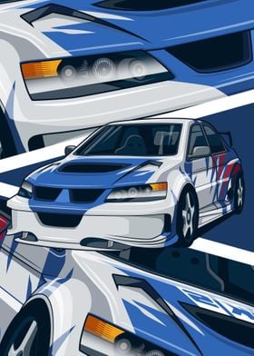 Mitsubishi Lancer EVO NFS