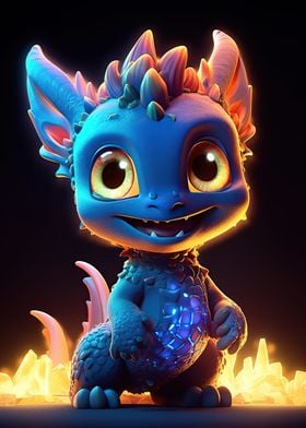 baby dragon neon