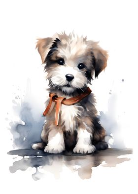 Dog Watercolor