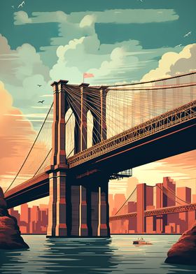 Brooklyn Bridge Vintage