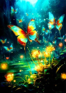 Fireflies Posters Online - Shop Unique Metal Prints, Pictures