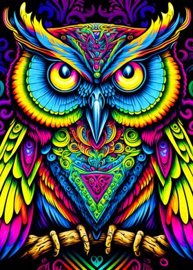 Colorful Owl