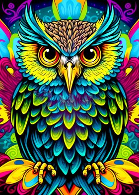 Colorful Owl