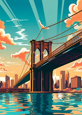 Brooklyn Bridge Vintage