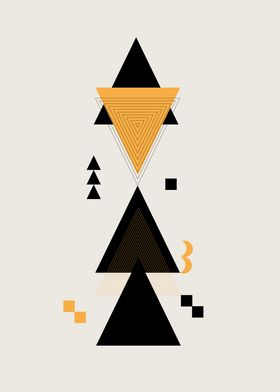 triangle shape abstract