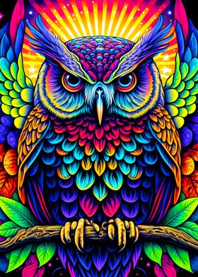 Colorful Owl