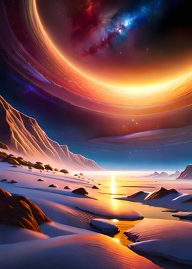 Beautiful Galaxy Space Art