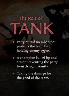 The Role Of Tank Gamer