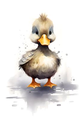 Duck Watercolor