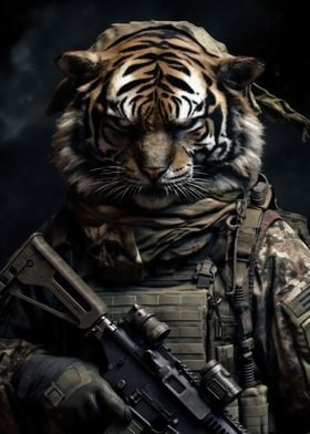 Animal Soldier Tiger