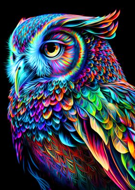 Colorful Owl