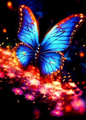 Neon Butterfly