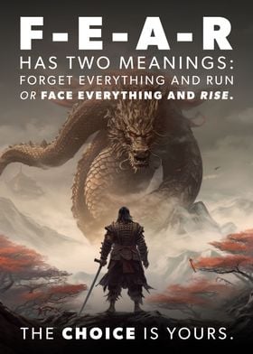 Fear Has 2 Meanings Dragon