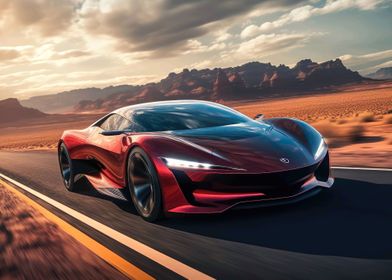 Futuristic Concept Ferrari