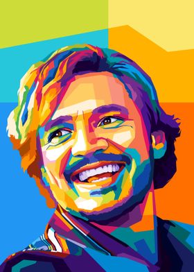 Pedro Pascal Meme Pop Art