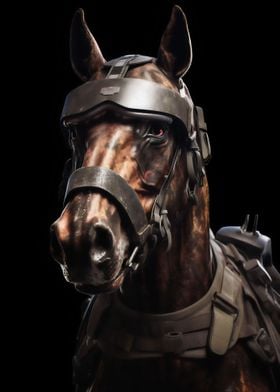 Animal Soldier Horse
