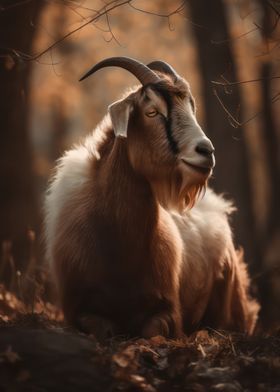 Magnificent goat