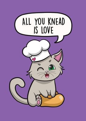 All you Knead is Love Cat