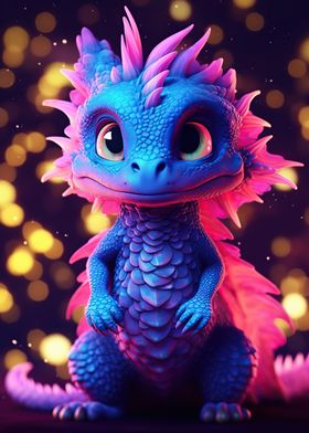 baby dragon neon