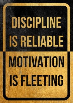 Discipline is Reliable