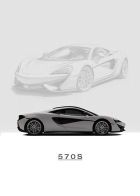 McLaren 570S  White