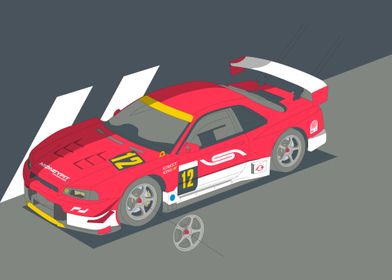 Skyline JGTC Racecar