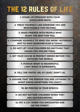 the 12 rules of life