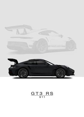 Porsche GT3 RS 2022 Black