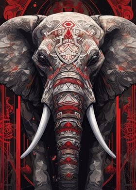 Fantasy Graceful Elephant