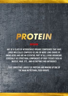 protein definition art