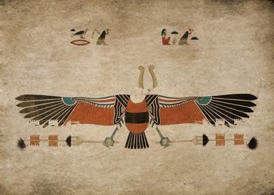 Vulture emblem of Neith