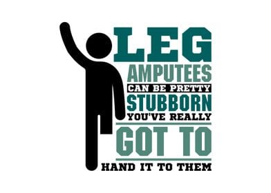 Leg Amputee