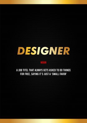 designer funny definition