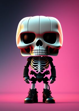 chill small skeleton