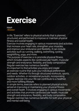 Exercise