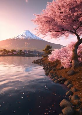 Serene Mount Fuji