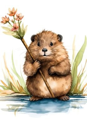 baby beaver