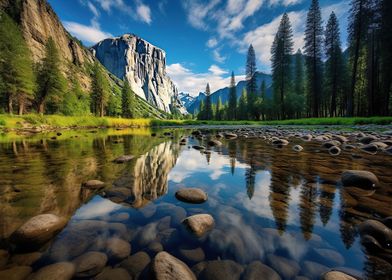 Mountains Lake Nature