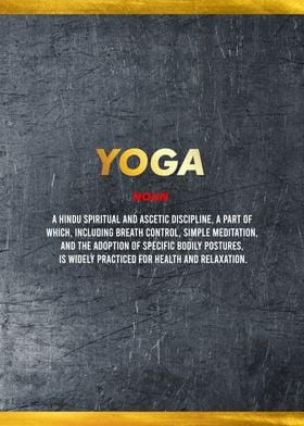 yoga definition art