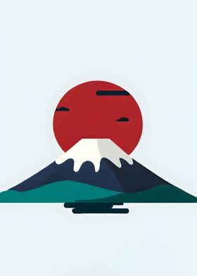 Japan Flat Illustration