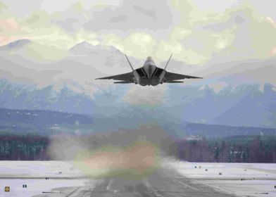 F35 Fighter Jet Wall Art