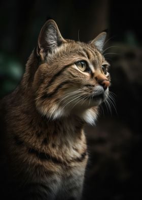 Beautiful wildcat