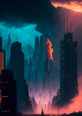 Futuristic city