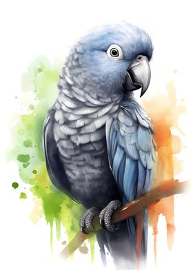 Parrot Watercolor