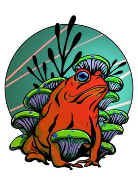 Psychedelic Trippy Toad